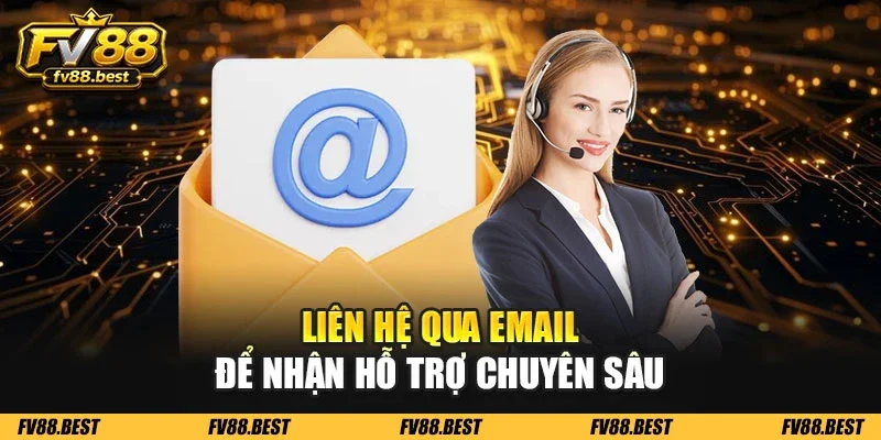 Liên hệ qua email để nhận hỗ trợ chuyên sâu
