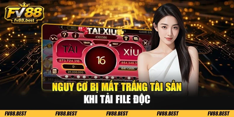 Nguy cơ bị mất trắng tài sản khi tải file độc